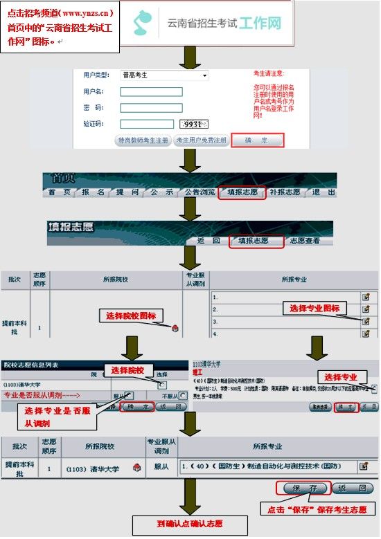 云南2016高考志愿填报时间:6月27日-29日 www.91yuer.com